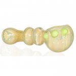 The Hubba Bubba - 4.5 Inch Tinted Slime Green Glass Hand Pipe New