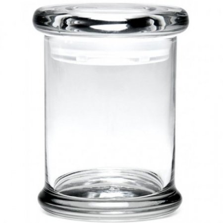 SmokeDay Pop-Top Clear Storage Container Small New