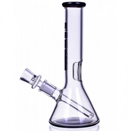 GRAV 8" Small Simple Clear Beaker Base Smoking Bong Water Pipe New