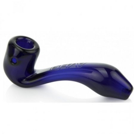 Grav - Mini Classic Sherlock Hand Pipe - Blue New