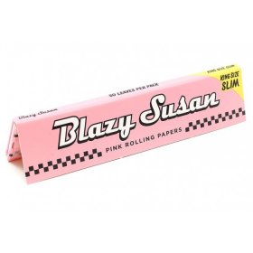 Blazy Susan - Pink Rolling Papers - King Size New