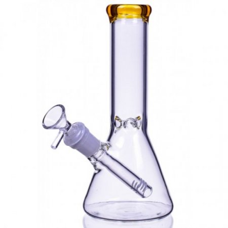 The Fuji 8" Beaker Base Bong Assorted Colors New