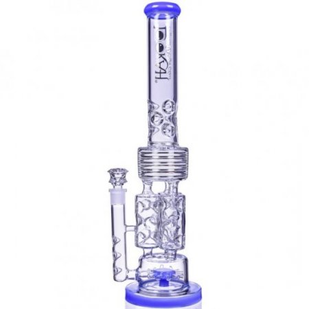 Emerald Bong Lookah Premium Series 20" Sprinkler Perc Bong Jade Blue New