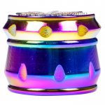 The Amsterdam Four Part Mini Grinder 30MM Rainbow New