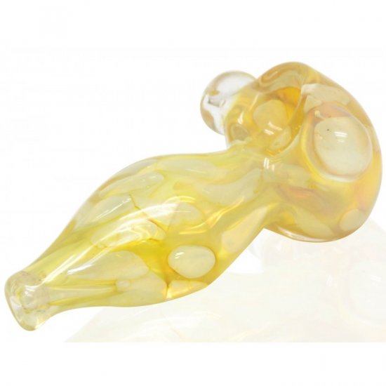 Golden Sunset - 4 Golden Fumed Hand Pipe New