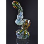 6" Ziggy Water Bubbler Rasta Colored New