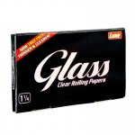 Luxe Glass 1 1/4 Clear Rolling Papers New
