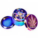 The Amsterdam Four Part Mini Grinder 30MM Rainbow New