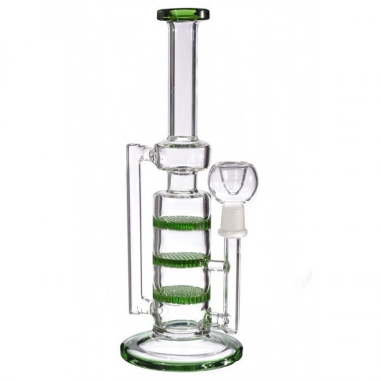 15 Triple Honeycomb Recycler Shinny Green New