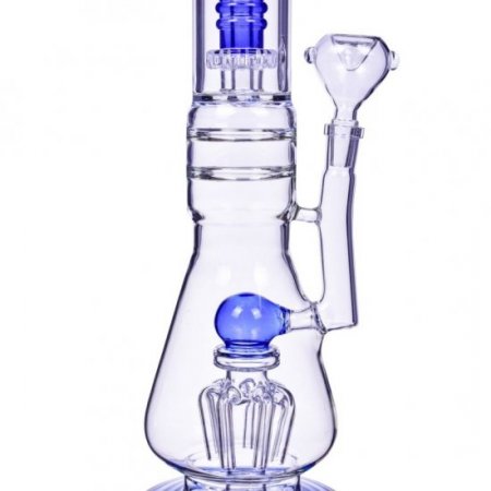 20" Inch Sprinkler Perc to Matrix Perc Bong Glass Water Pipe 14mm Male Dry Herb Bowl Assorted Colors New