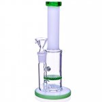 8" Honeycomb Bong Green New