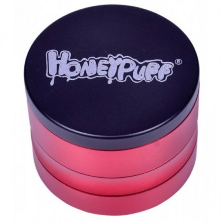 Slick Erb HoneyPuff 63MM Four-Part Grinder Red New