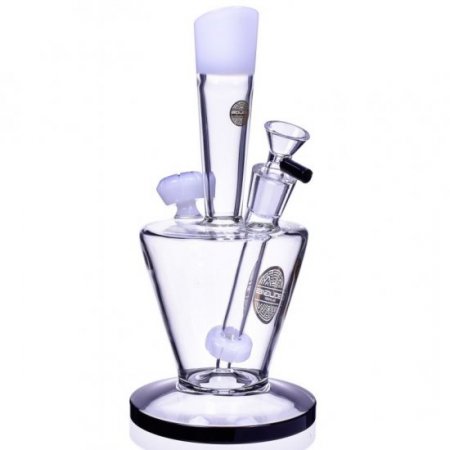 The Raptor Bougie Glass 10" Conical Design Bong New