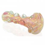 The Holbox Sunshine - 3.5 Golden Fumed Glass Pipe New