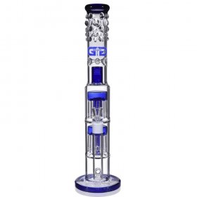 Wizard of Oz bong 18" Double Tree Perc Bong Special Price New