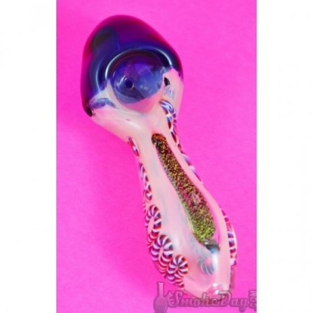 5" Metalic Dicro Mushroom Pipe New