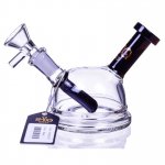 The North Pole SMOQDAY Glass Igloo Spherical Design Bong New