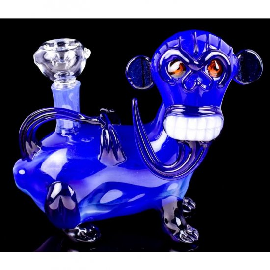 The Blue Monkey 6\" Bong Water Pipe New