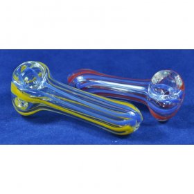 3" Striped Glass Pipe Buy One Get One Free New