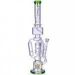 The Imperial Lookah 23" Sprinkler Perc to Triple Honeycomb Chamber Bong Ice Green New
