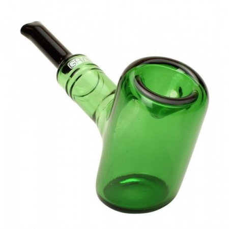 Grav 6" Tankard Sherlock Hammer Handpipe Green New