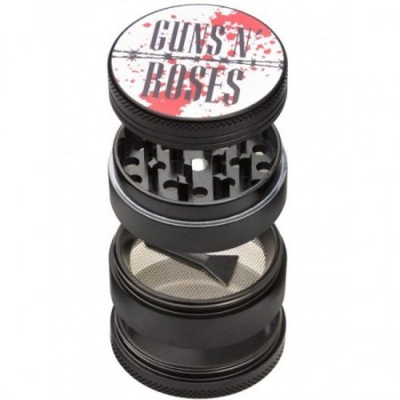 The Attitude Guns N' Roses Vintage 3-Stage Grinder 50MM New