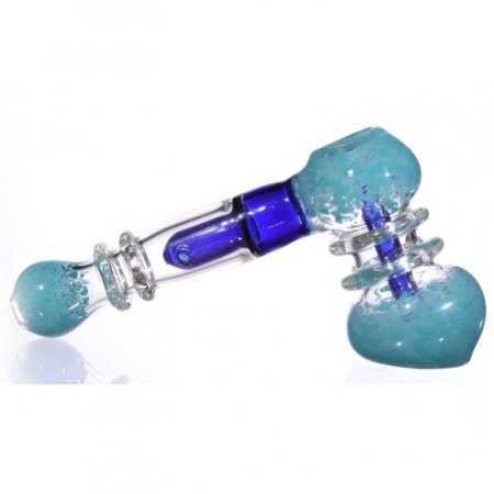 7" HAMMER BUBBLER WITH PERC Aqua New