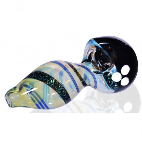 The OVNI Flight - 4 inch Dichro Heavy Black Head Pipe New