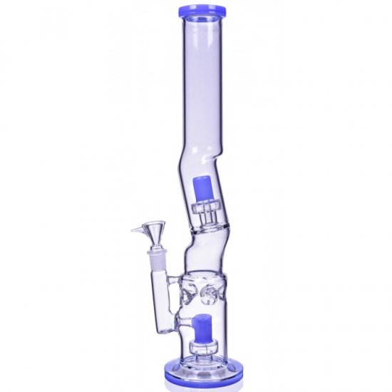 The Splasher 18\" Double Matrix Perc Zong Bong Sky Blue New