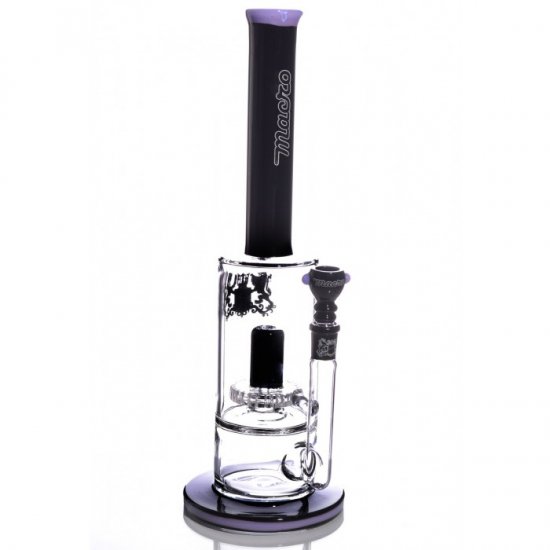 13\" Macro Water Pipe with Domed Circ Perc Purple Drastic Price Reduction !!! New