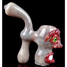 The Swamp Things 6" Scary Face Bubbler Assorted Colors New