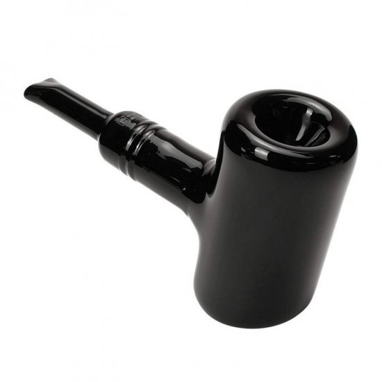 Grav 6\" Tankard Sherlock Hammer Handpipe Black New