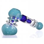 7" HAMMER BUBBLER WITH PERC Aqua New