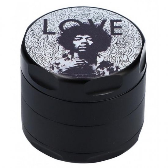 We Believe Rock Legends Jimi Love 55MM 3-Stage Grinder New