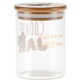 Cheech and Chong Glass Stash Jar | Cookie Jar Medium New