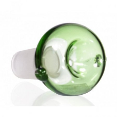 19mm Dry Male Bowl With Accent Dry Herb-Green New