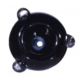 19mm Dry Male Bowl With Accent Dry Herb-Black New