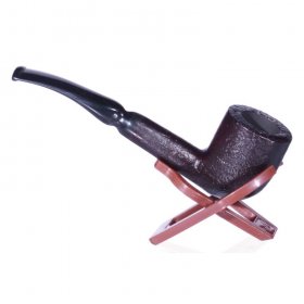 5.5" Italian Wooden Pipe Spotted Balck New