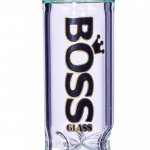 Boss Glass 16" Single Chamber Bong 5MM Thick & Heavy Winter Green New