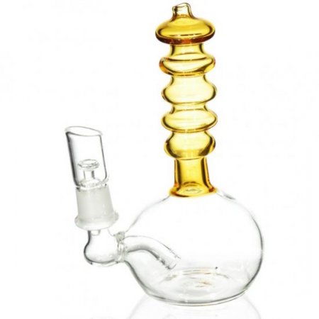 The Portable Lava Tube Mini Oil Dab Rig with Oil Dome and Nail and Dry Herb Bowl Butter New