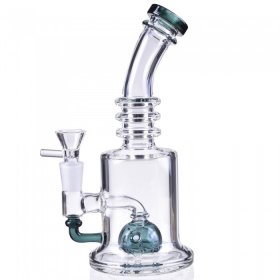 The Solar Cell 8 Titled Faberge Egg Smoking Bong with A 14MM Male Banger And a 14MM Male Bowl New