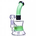 Sour n Sweet Smoke 8" Tilted Neck Showerhead Perc Bong New