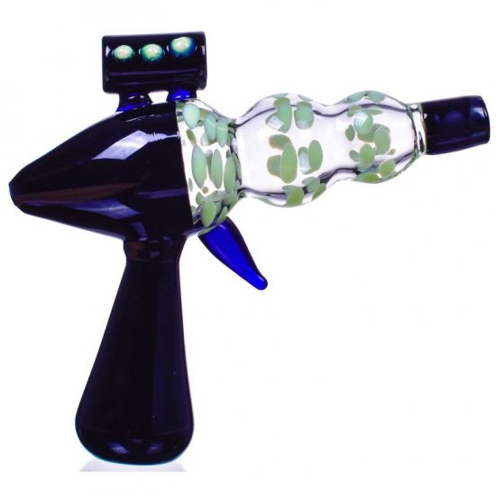 Death Ray - 6\" Ray Gun Glass Hand Pipe New