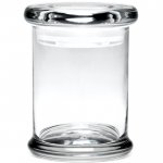 SmokeDay Pop-Top Clear Storage Container Small New