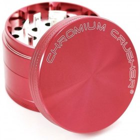 Chromium Crusher Four Part Grinder 55mm Red New