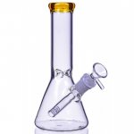 The Fuji 8" Beaker Base Bong Assorted Colors New