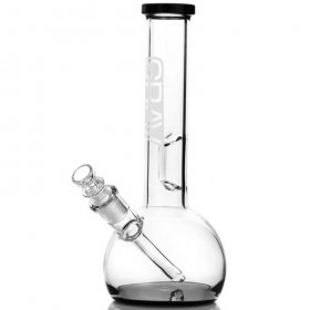 Grav Small Black Accent Round Base Water Pipe New
