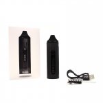 White Rhino Hylo Digital Personal Dry Herb Convection Vaporizer Kit Black New