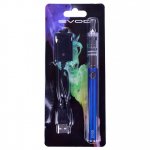 EVOD MT3 1100MAH BATTERY PACK BLUE with CHROME FINISH New
