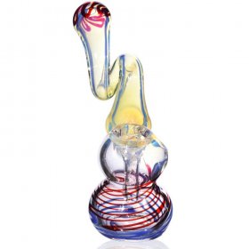 6" Twisted Neck Bubbler Extra Heavy !!! New